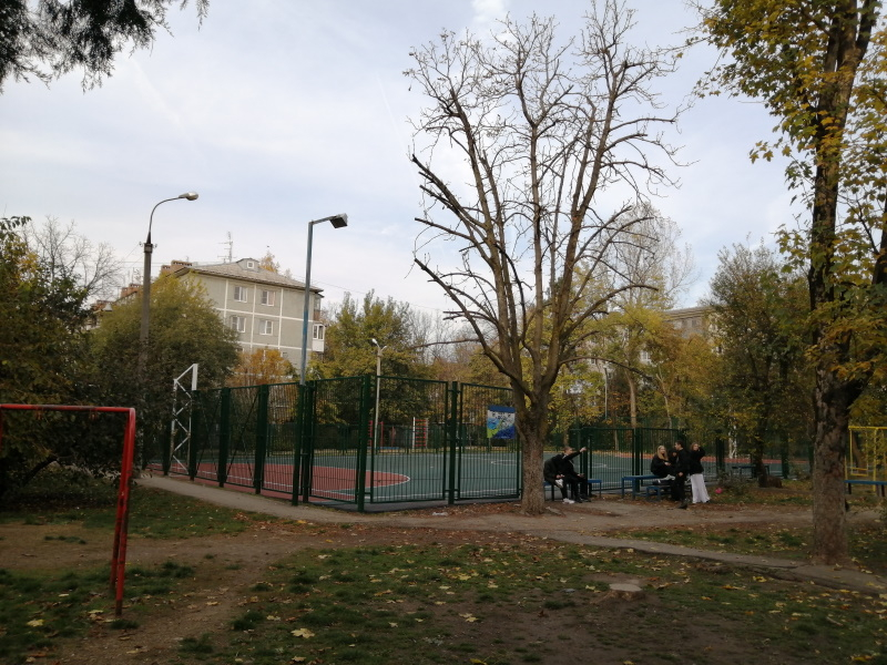 После публикации «Блокнот Краснодар» в районе Гидрострой отремонтировали спортплощадку