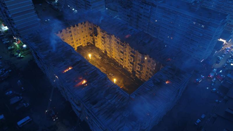 Прокуратура Краснодара занялась расследованием ночного пожара в многоквартирном доме