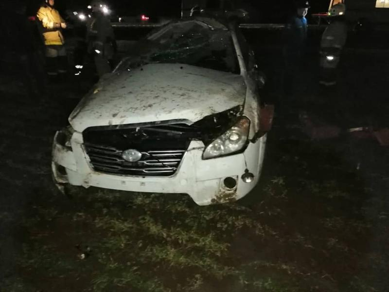 На Кубани в ДТП с перевернувшимся авто один человек погиб и трое пострадали