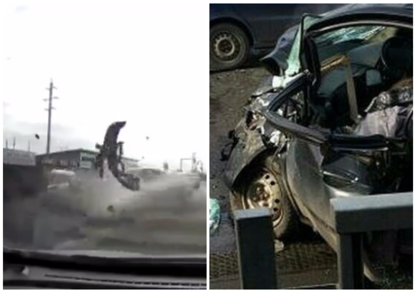 Пассажирка «Хендай Гетс» скончалась на месте страшной аварии в Краснодаре