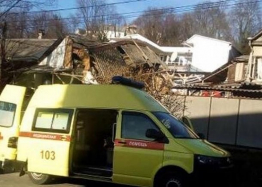  От взрыва газового баллона в Сочи пострадал хозяин дома 