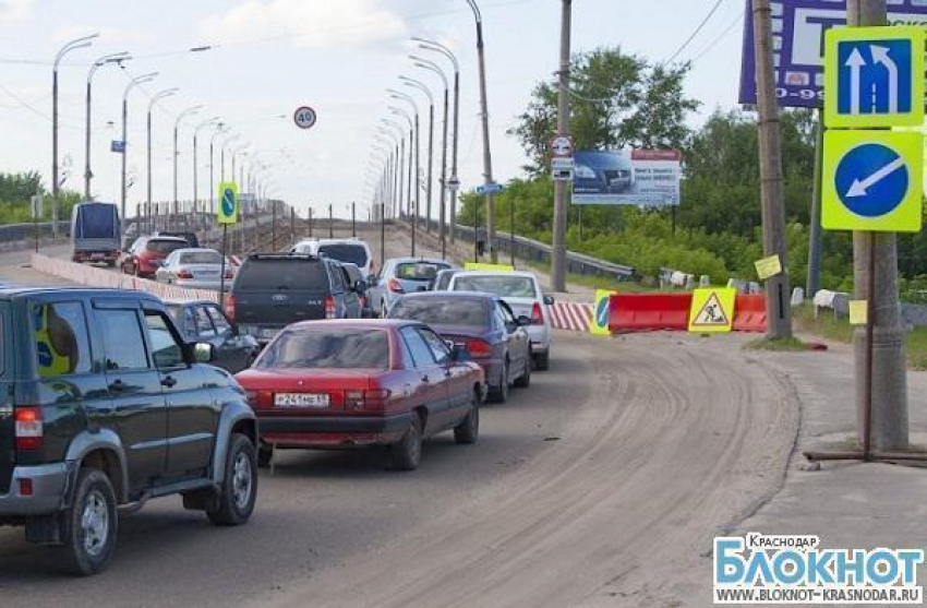 В Гулькевичском районе на федеральной трассе ввели реверсивное движение