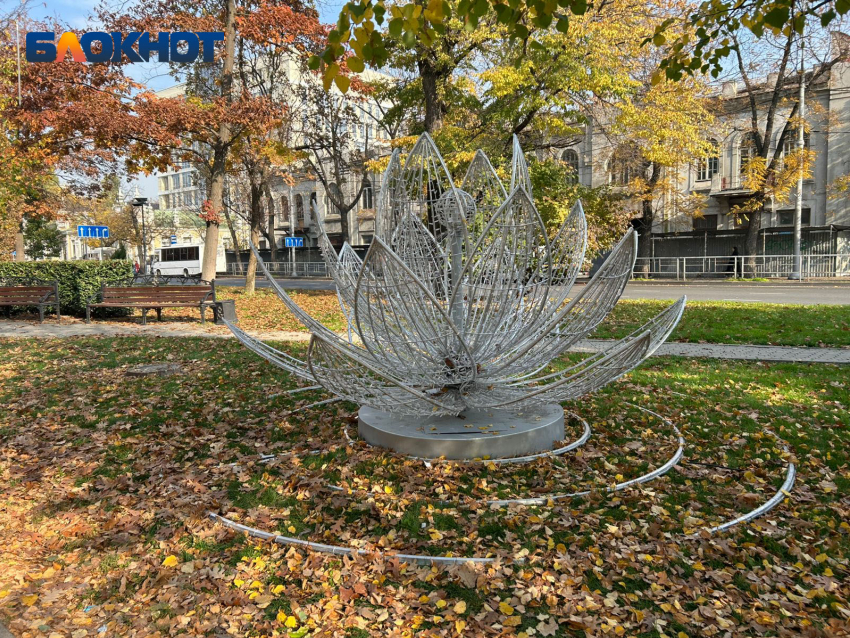 Новогодние украшения Галицкого изменили центр Краснодара: фото и видео