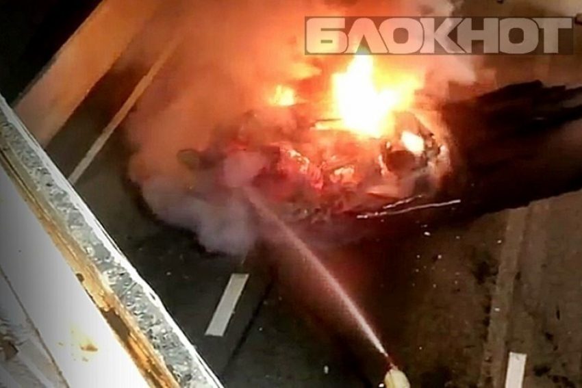 Водитель ВАЗа сгорел в собственном авто после ДТП в Сочи