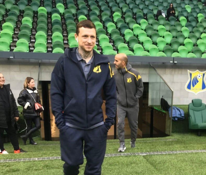 Павел Мамаев вновь вступил на газон стадиона «Краснодар»