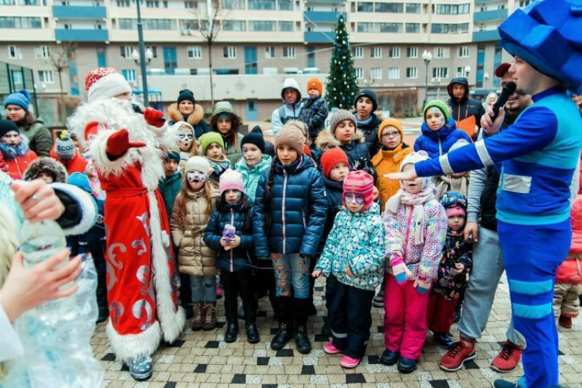 В ЖК «Центральный» состоялся праздник для маленьких жителей комплекса