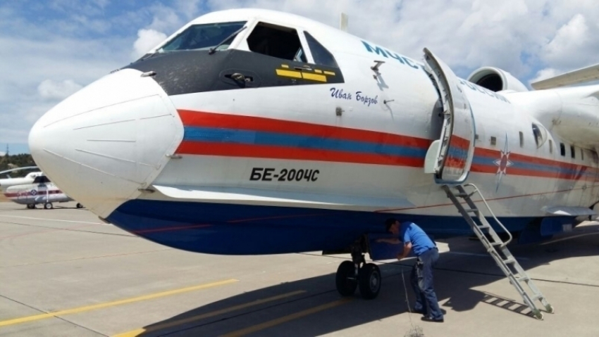 Самолет-амфибия прибыл в распоряжение Геленджика