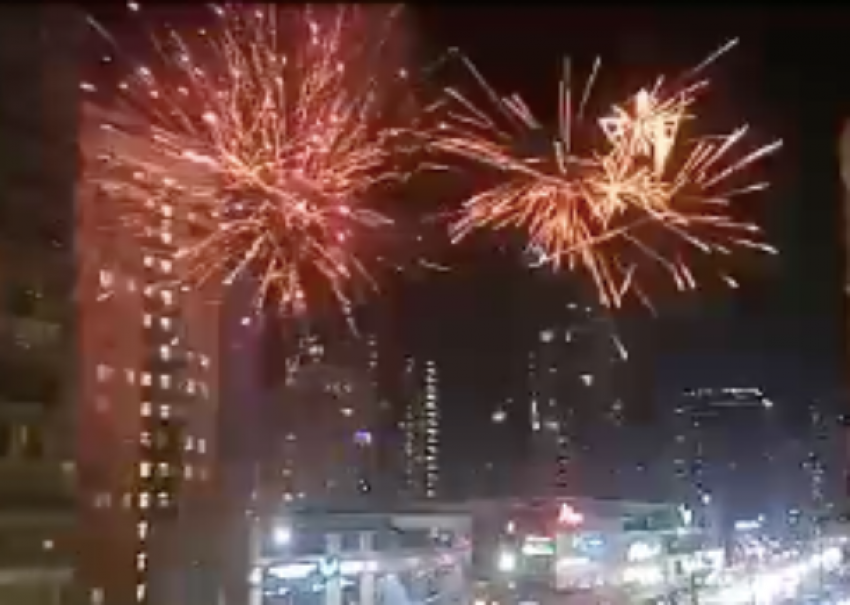 В Краснодаре прогремел неанонсированный салют 