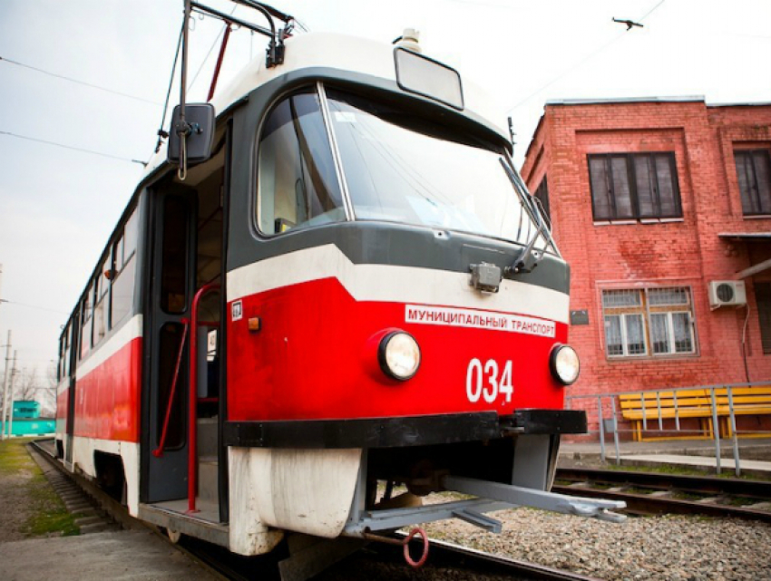 В Краснодаре трамваи вечером будут ездить по другим маршрутам