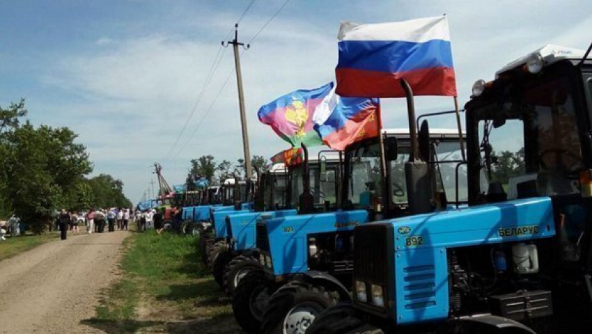 Силовики задержали всех активистов «Тракторного марша» на Кубани 