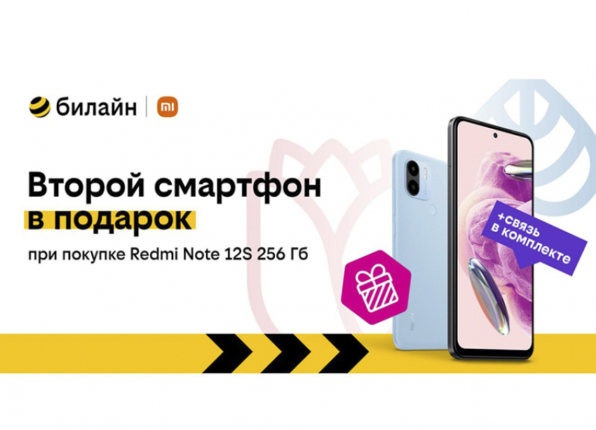 Второй смартфон в подарок в билайне!