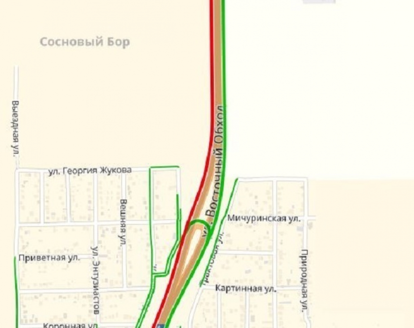 На въезде в Краснодар образовался многокилометровый затор
