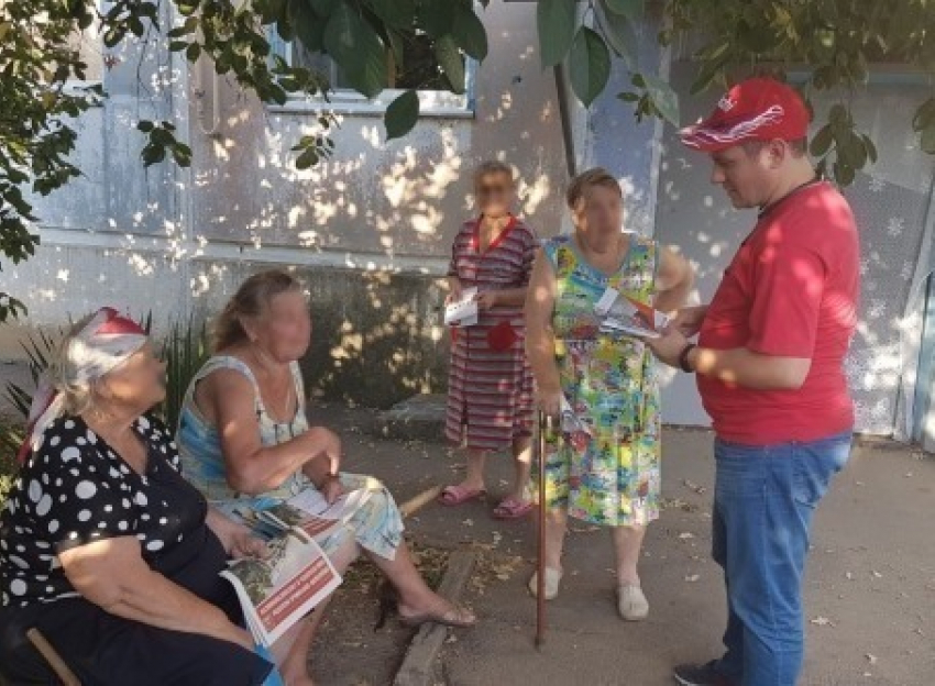 Встречи кандидата-коммуниста А. Сафронова в Прикубанском районе