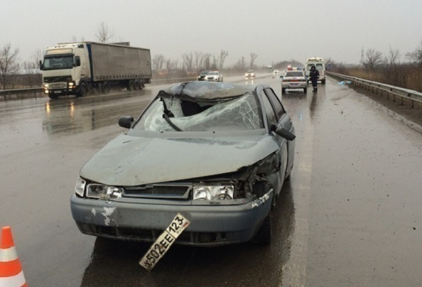 В Краснодаре 21-летний водитель насмерть сбил пешехода 