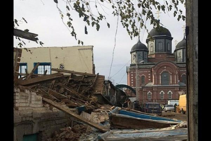 В Кропоткине рухнул жилой дом