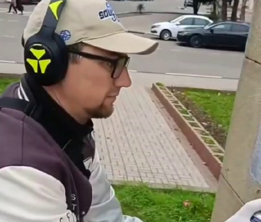 «Художник»-вандал испортил памятник Ленину на Кубани