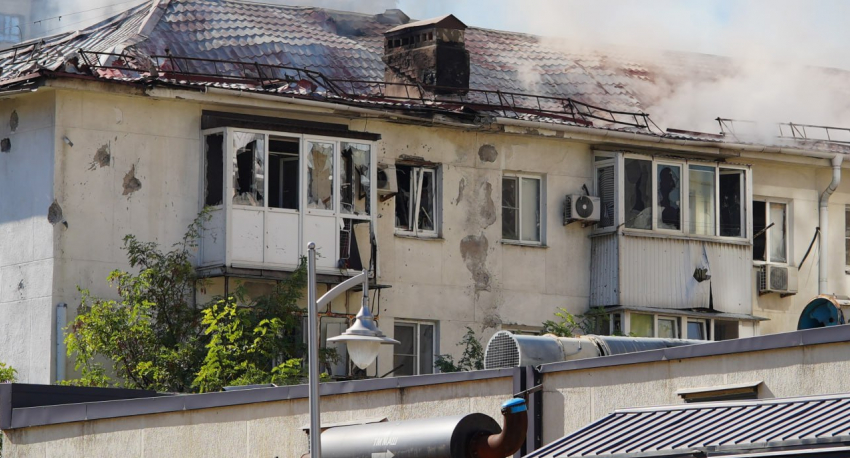 Кадры разрушений в Новороссийске после атаки ВСУ показали власти