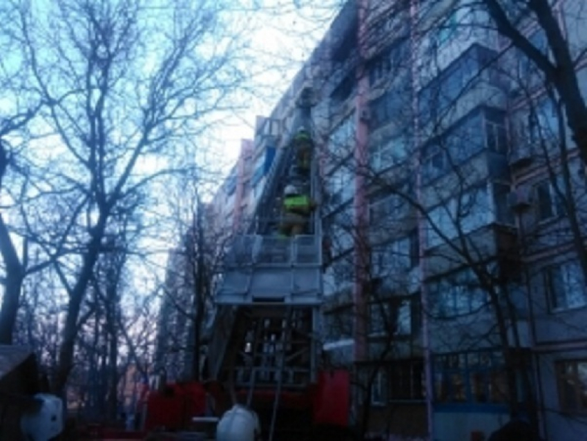 В Краснодаре во время пожара пострадали пять человек
