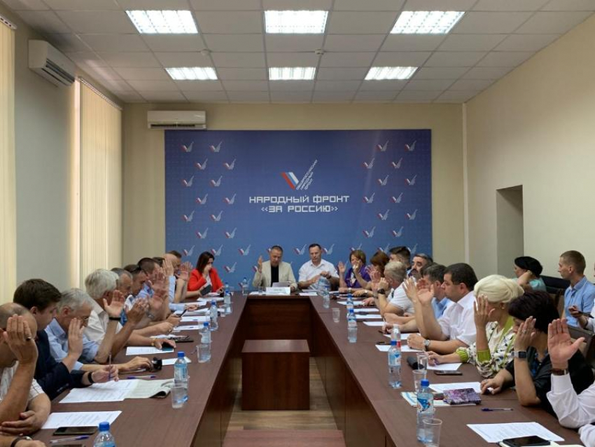 Активисты ОНФ по Краснодарскому краю отчитались о проделанной работе за первое полугодие