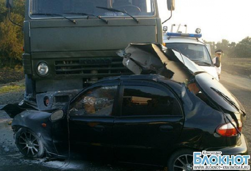 В ДТП в  Тимашевском районе погибли пять человек