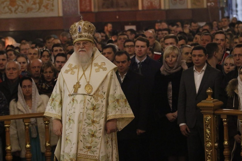 Кондратьев и Первышов приняли участие в праздничном богослужении в Краснодаре