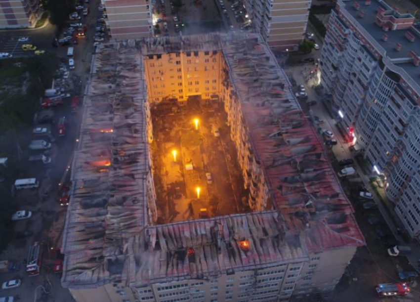 Перегрев электропроводки: названа причина пожара на Российской в Краснодаре