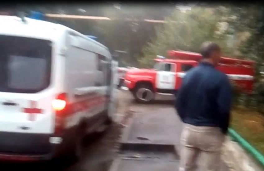 В Краснодаре на Авиагородке произошел пожар