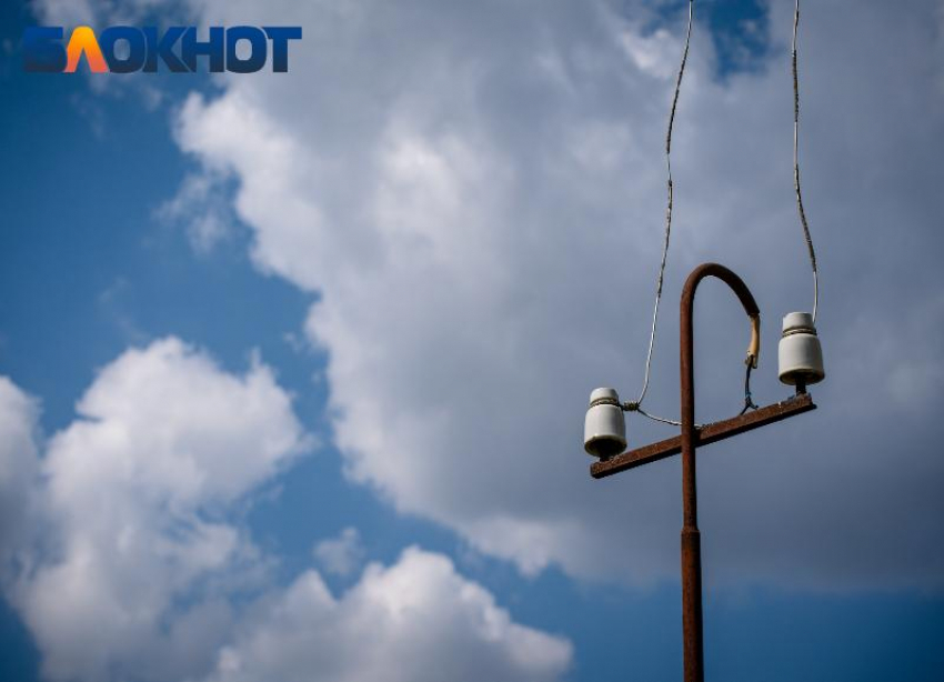 С отключения света начнется новая рабочая неделя в Краснодаре 