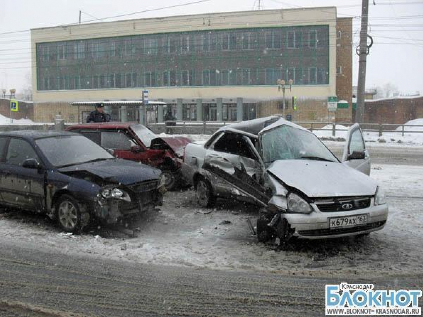 Авария в Белореченске: 1 погиб, 2 травмированы