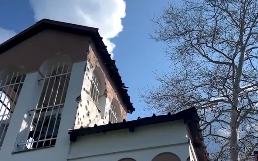 Появилось видео с места атаки ВСУ на Туапсе 