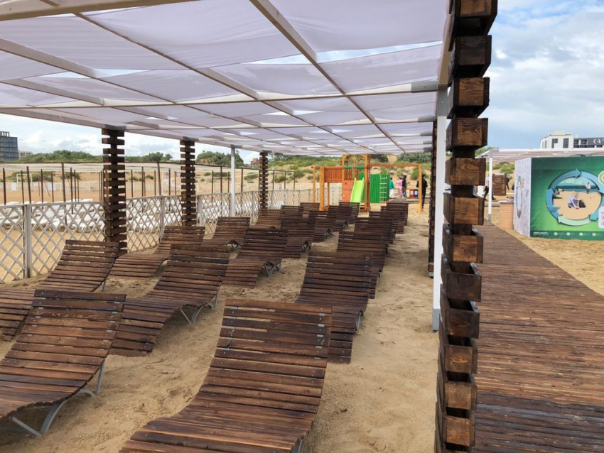 На Черном море появился экопляж под Анапой