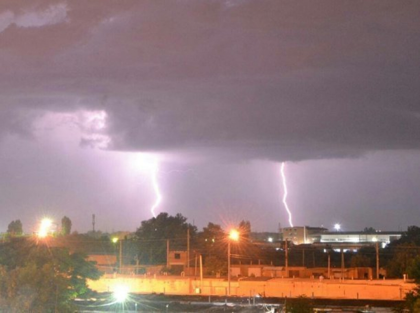  В Краснодаре снова ожидается гроза и ливни 