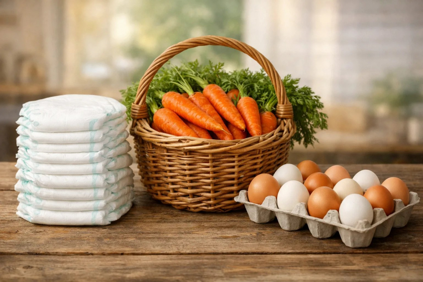 Цены на подгузники, морковь и яйца ударили по кошелькам краснодарцев