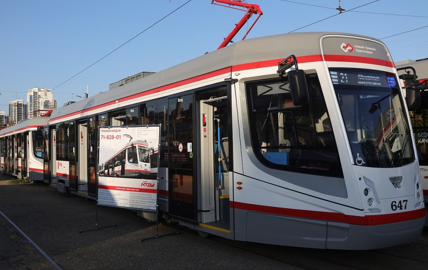 К осени на маршруты в Краснодаре выйдут 20 новых трамваев