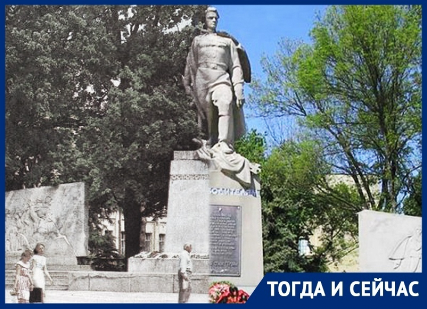 Символ героизма советских воинов-освободителей в Краснодаре спустя 54 года