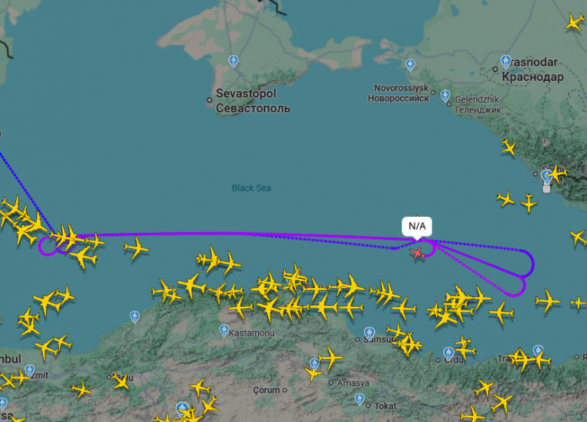 «Артемида» из Румынии летает вблизи Краснодарского края