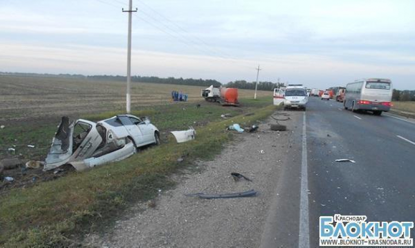 В Краснодарском крае в ДТП погибли два человека