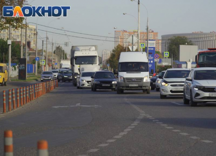 Восточный обход Краснодара встал в 9-километровой пробке