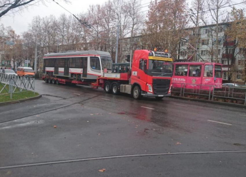 Все односекционные трамваи доставили в Краснодар 
