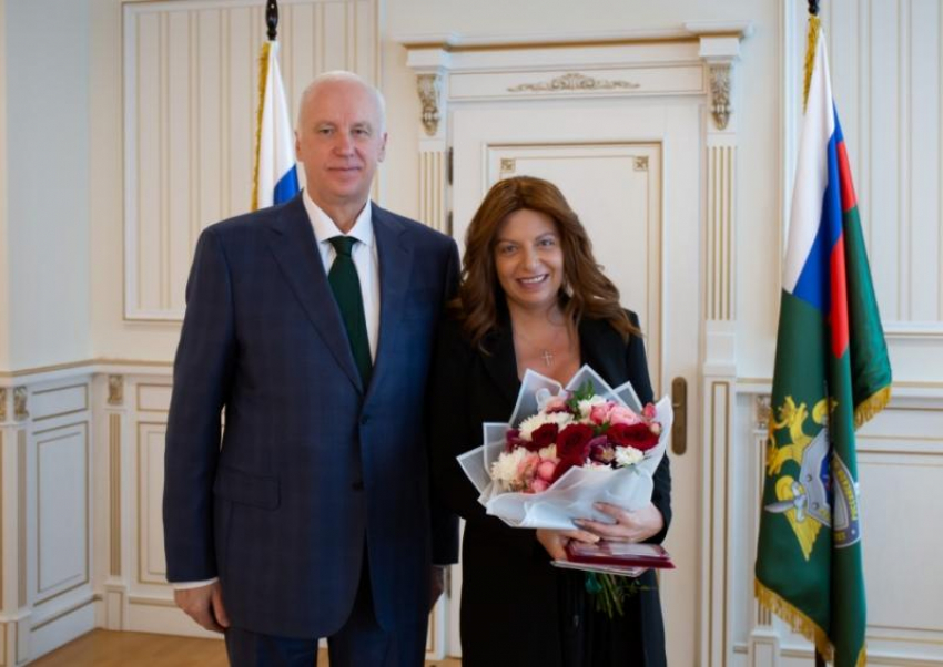 Глава СК Бастрыкин наградил почетной медалью уроженку Краснодара Маргариту Симоньян  