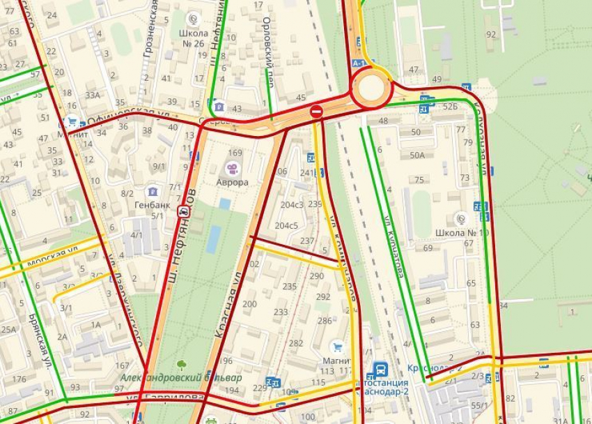 Скорость 2 км/час: Движение в центре Краснодара бесит горожан