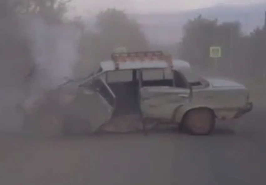 На Кубани лихач без прав снес дедушку на «Жигулях"