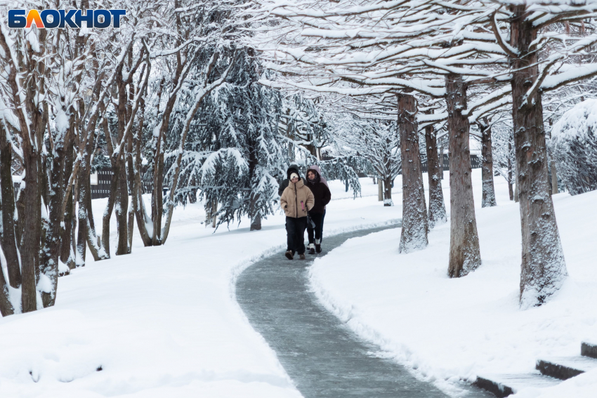 Краснодарцы пережили самую холодную ночь зимы