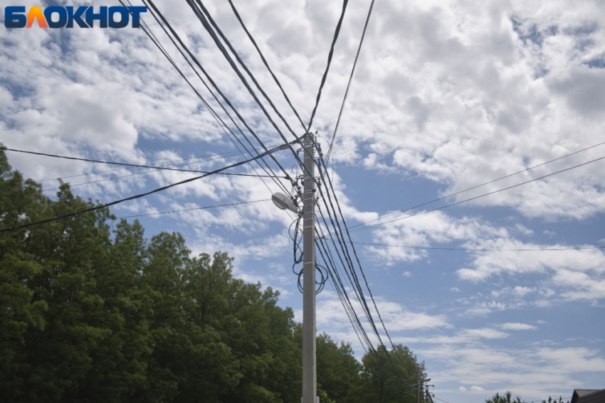 В Прикубанском округе Краснодара отключили электричество