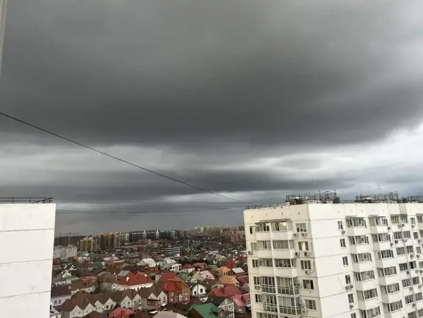 Сильный дождь доберется до Краснодарского края 22 апреля 