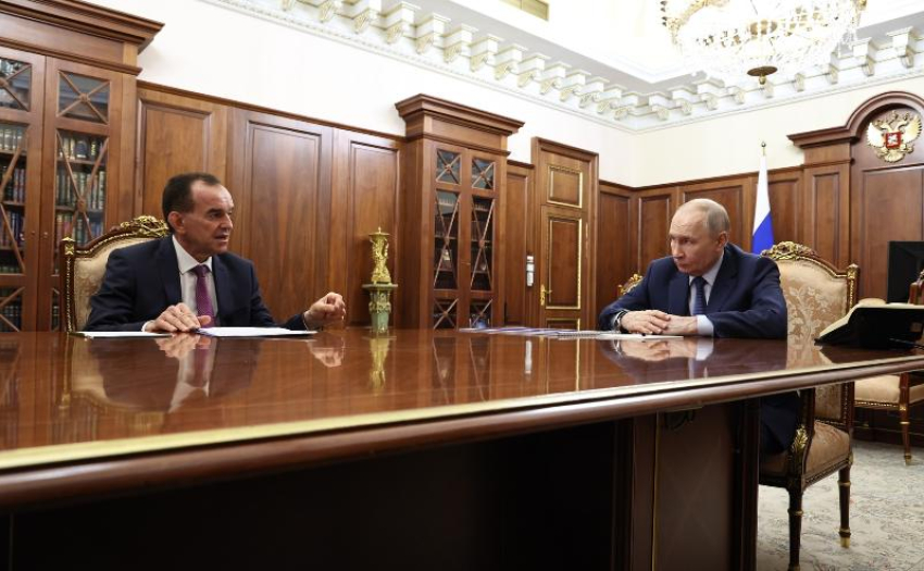 Губернатор Кубани Кондратьев встретился в Москве с Президентом РФ: о чем говорили 
