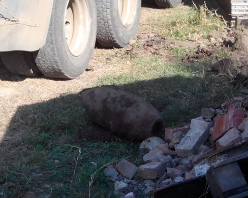 На Кубани найдена бомба времен Великой Отечественной войны