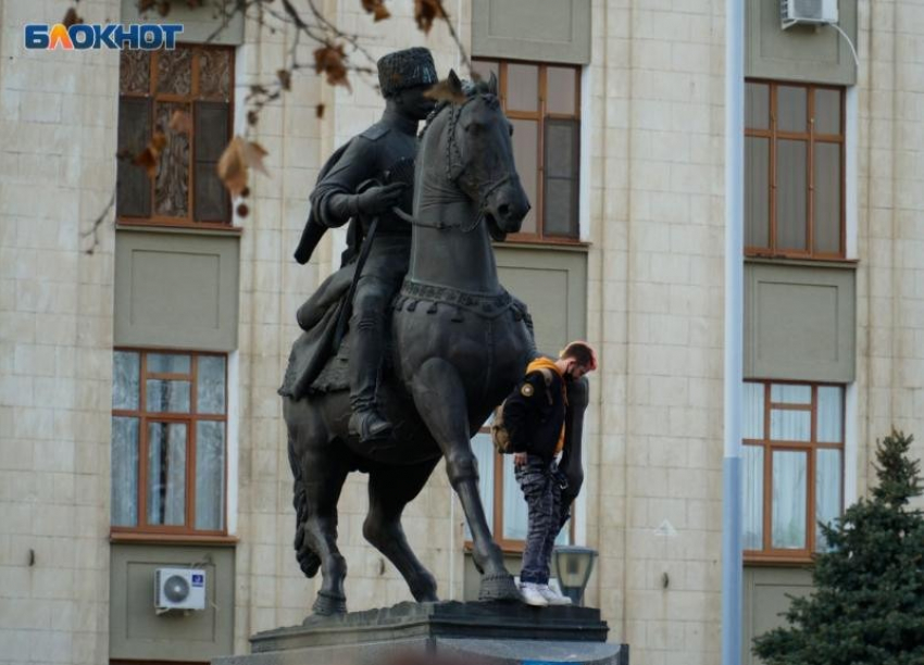 Дело мужчины, оголившего ягодицы на митинге в Краснодаре, передано в суд