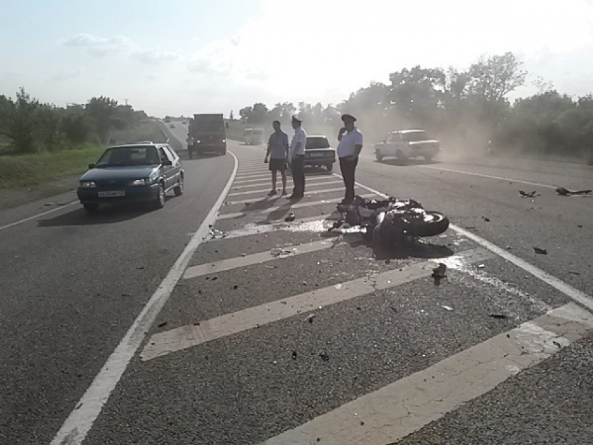 В Северском районе в ДТП погиб водитель мотоцикла 