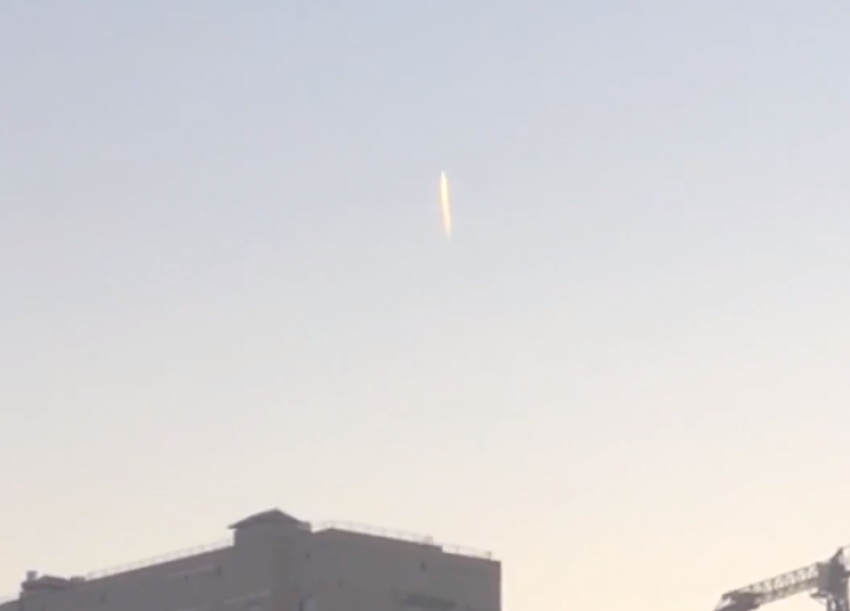 НЛО сняли в небе над Краснодаром: объект могли видеть и футболисты сборной Испании